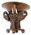 Elephant Grand Serving Bowl Close Up Image