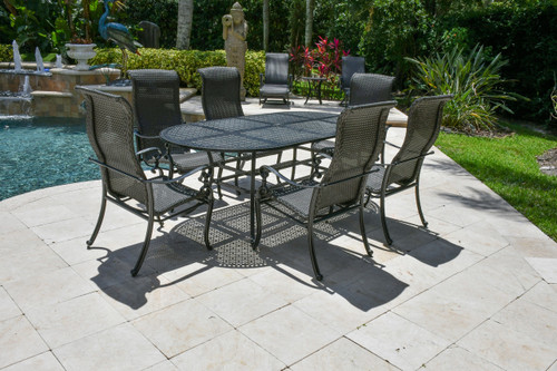 Wyndemere Oval Dining Table Set of 7 (KIT)