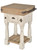 Farmhouse Island Chaulk White Work Console Small Room Scene