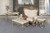 Platine Palatial Hand Carved Parlor Sofa Room Scene