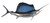 Wall Mount Sailfish 5ft