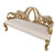 Platine Heavy Carved Bench Close Up Image