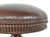 Church Street Leather Bar Height Stool Close Up Image