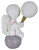 Moon Landing Astronaunt Table Lamp Close Up Image