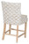 Alfresco Wide Weave Counter Stool White Wash Close Up Image
