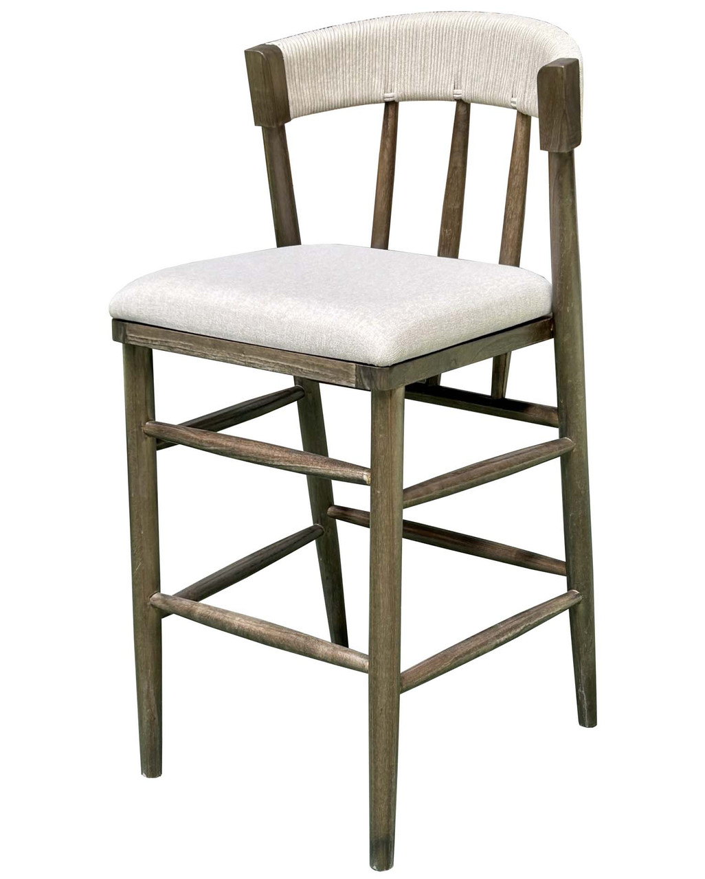 Alto Back Barstool Brown