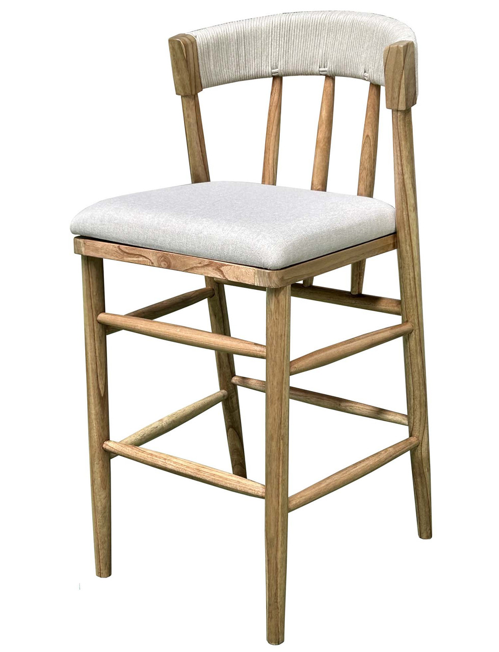 Alto Back Barstool Natural