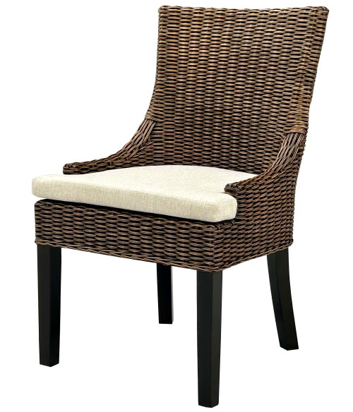 Alfresco Dining Chair Antique Brown