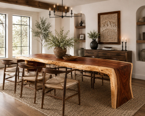 Monterra Live Edge Dining Table