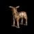 Teak Baby Deer Statue